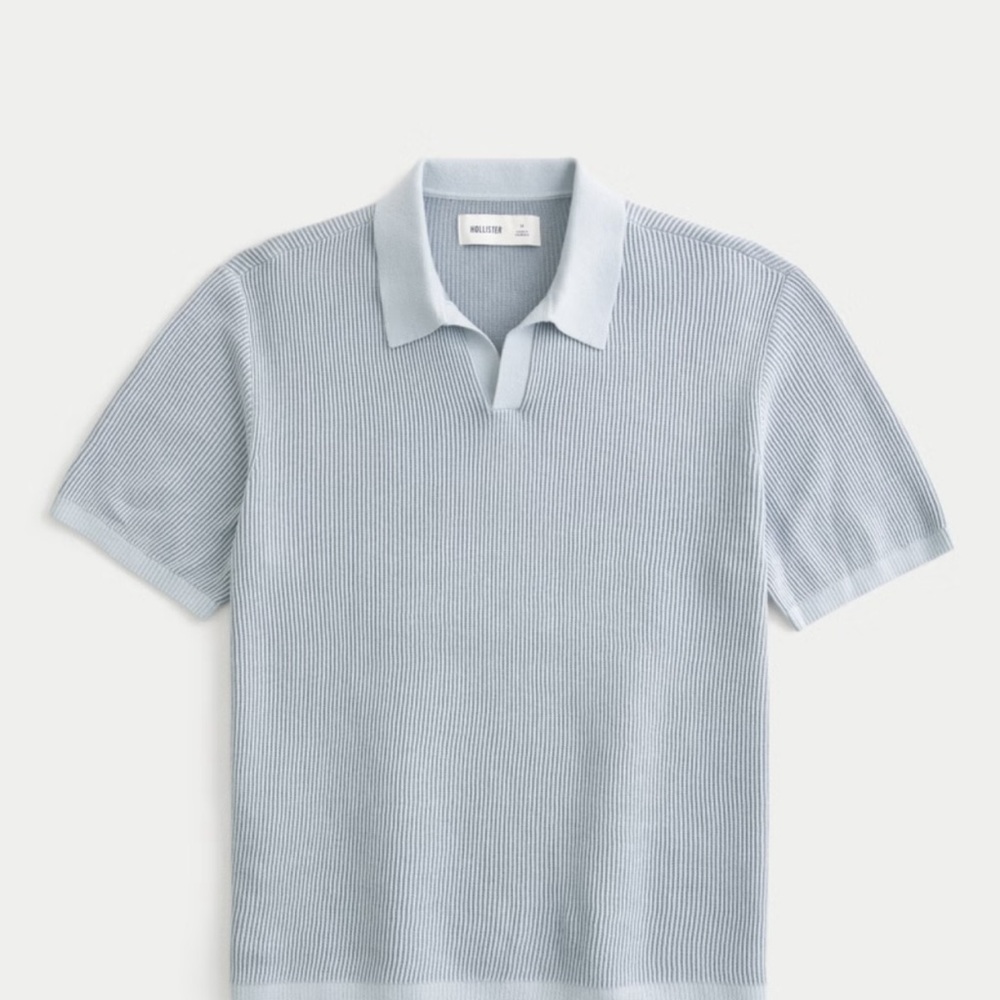 BOXY SWEATER POLO - Picture 3 of 4